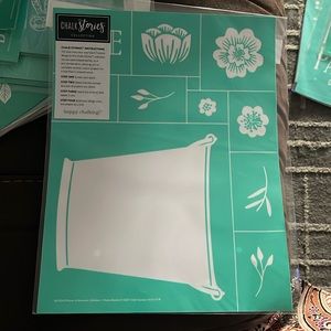 Chalk Couture 8.5 x 11 Reusable Stencil